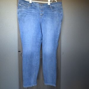 Torrid Feel The Fit Mid Rise Skinny Vintage Stretch Women's Jeans Size 20R